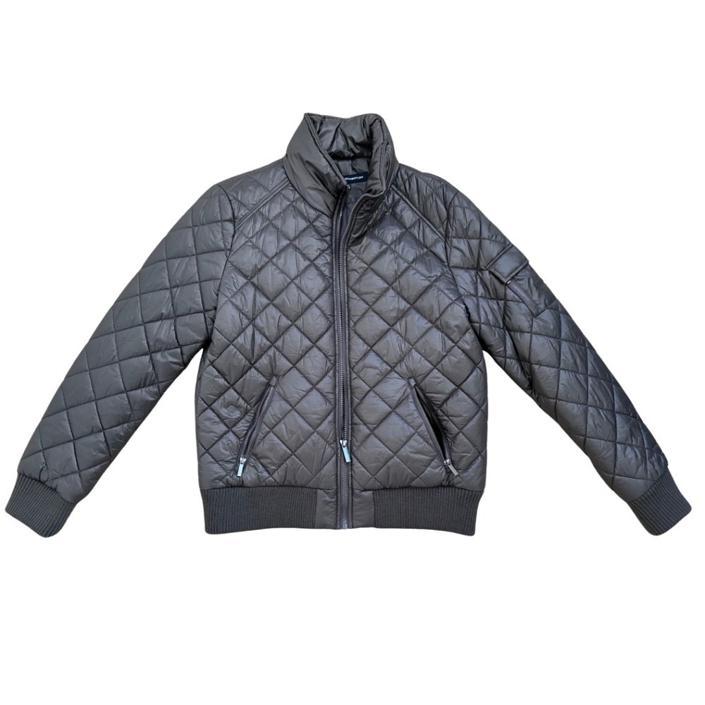 French Connection Black Puffer Jacket | Size Large